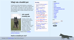 Desktop Screenshot of chodskypes.cz